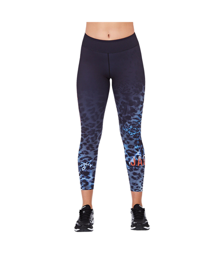 [FRB140LEO-S] JAGGAD LEGGINGS WOMENS CROUCHING TIGER 7/8 S FRB140LEO-S