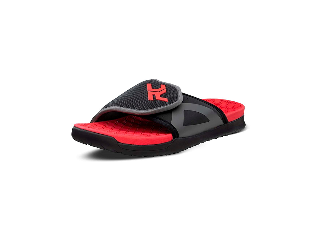 Men's Coaster Sandals Black/Red CYCLOPEDIA