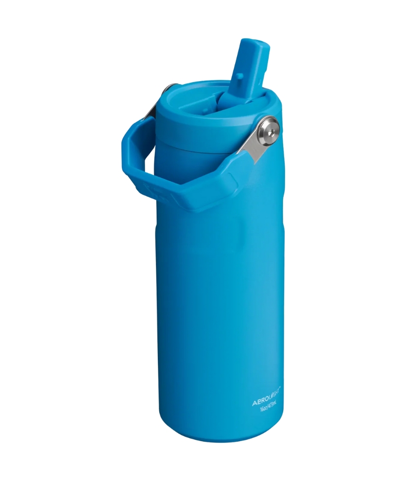 The IceFlow Aerolight Flip Straw VAC Water Bottle 16 OZ