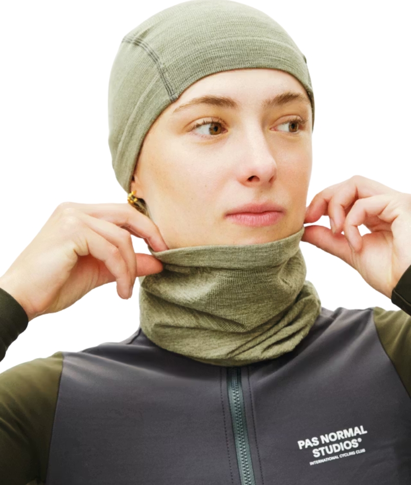 Logo Merino Knit Necktube