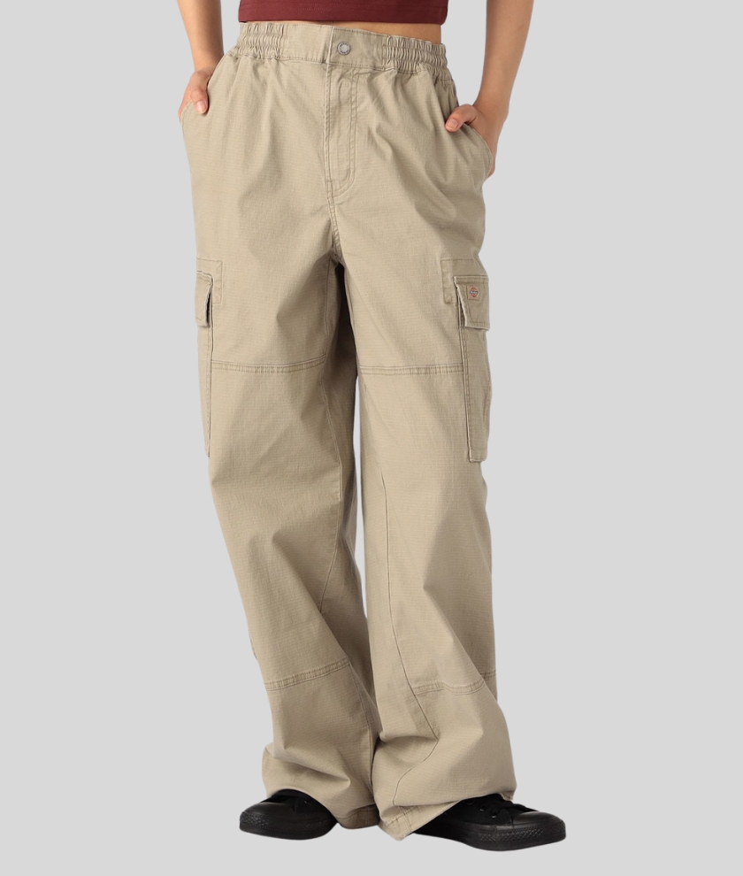 Women's Cotton Twill Cargo Pants
