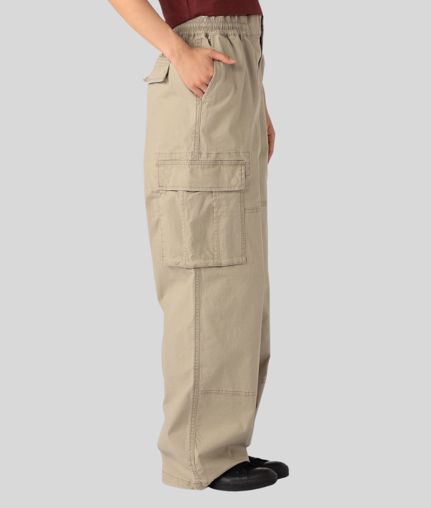 Women's Cotton Twill Cargo Pants