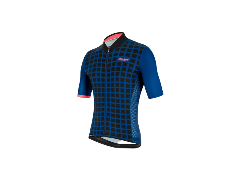 Santini 0S Mito Grido S/S Jersey Blu Spazio/Space Size M (0S94075MITOGRID)