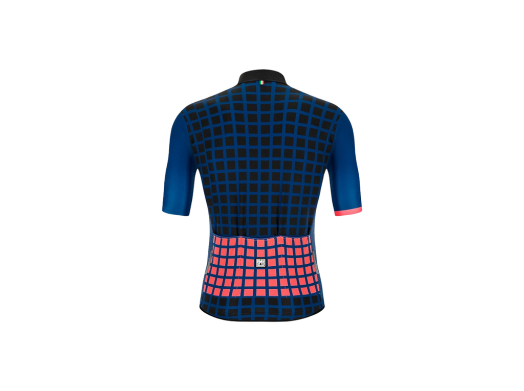 Santini 0S Mito Grido S/S Jersey Blu Spazio/Space Size M (0S94075MITOGRID)