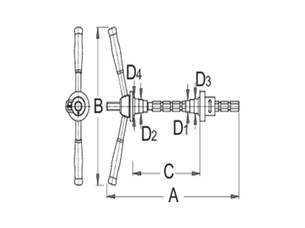 UNIOR 1680/4 HEADSET PRESS 1inch x 1.1/8inch x 1.1/4inch x 1.1/2inch 2019 616290