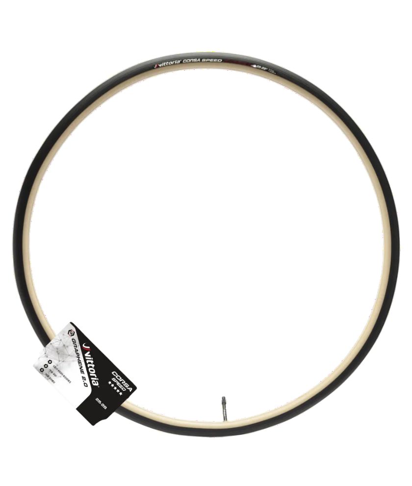 VITTORIA TIRE CORSA SPEED 25-28&quot; TUB PARA - BLACK- BLACK G2.0 2019 11A00123