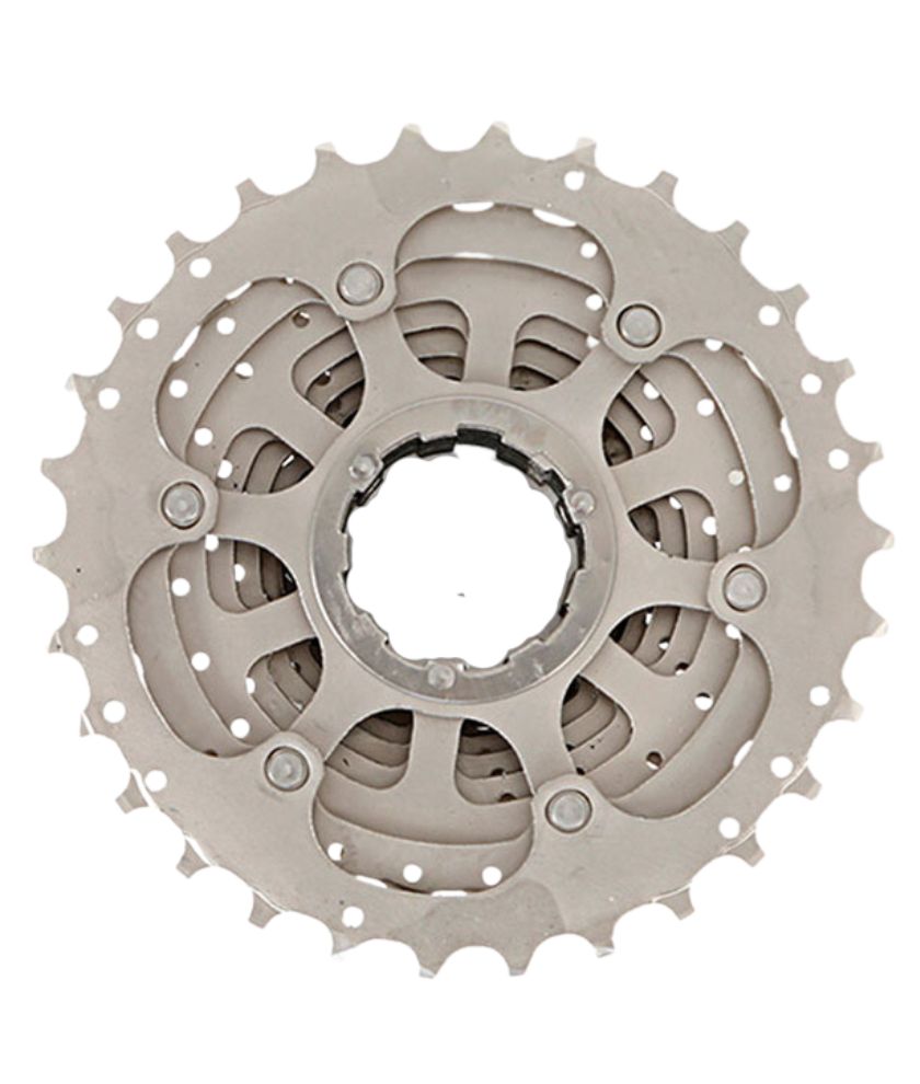 Bicycle Cassette Freewheel 12 Speed All Silver With Extra 8pcs Lonk Rings Inside