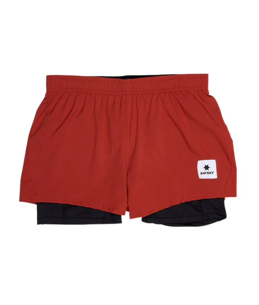 W Pace 2 in 1 Shorts 3&quot;