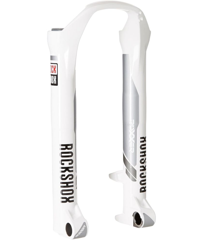 SP ROCKSHOX LOWER LEG, WHITE/SILVER - 2011-2013 BOXXER R2C2
