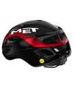 MET HEL RIVALE MIPS CE BLACK RED METALLIC | GLOSSY M (3HM132CE00MNR2)