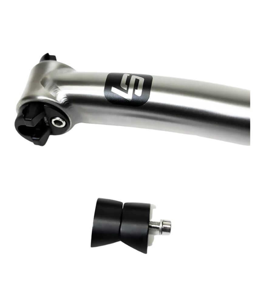 Titanium Seatpost Omm offset 380 length