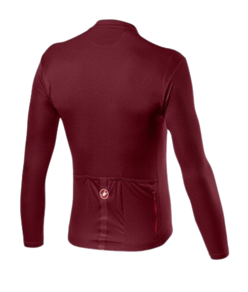 CASTELLI CLASSIFICA LS AF JERSEY BORDEAUX 421 SIZE M (ID 8500452) - GOINDO