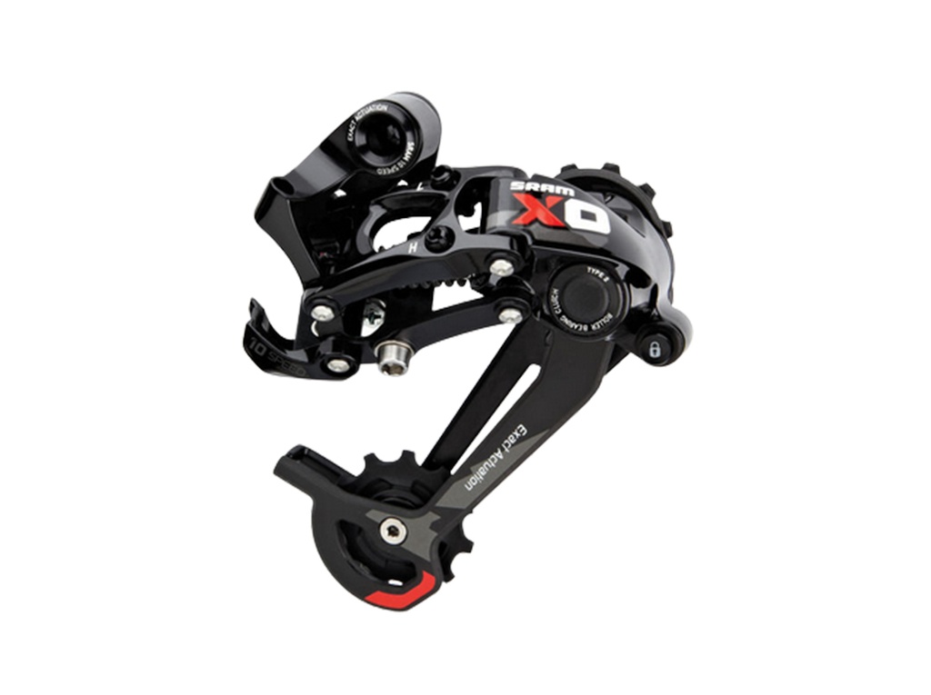 X0 REAR DERAILLEUR TYPE 2 10-SPEED LONG CAGE