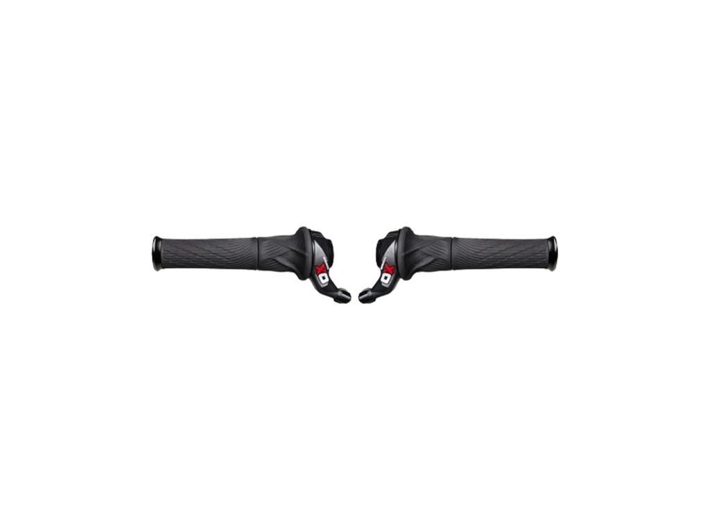 X0 SHIFTER GRIP SHIFT SET 10SPEED REAR 2SPEED INDEX FRONT W LOCKING GRIP