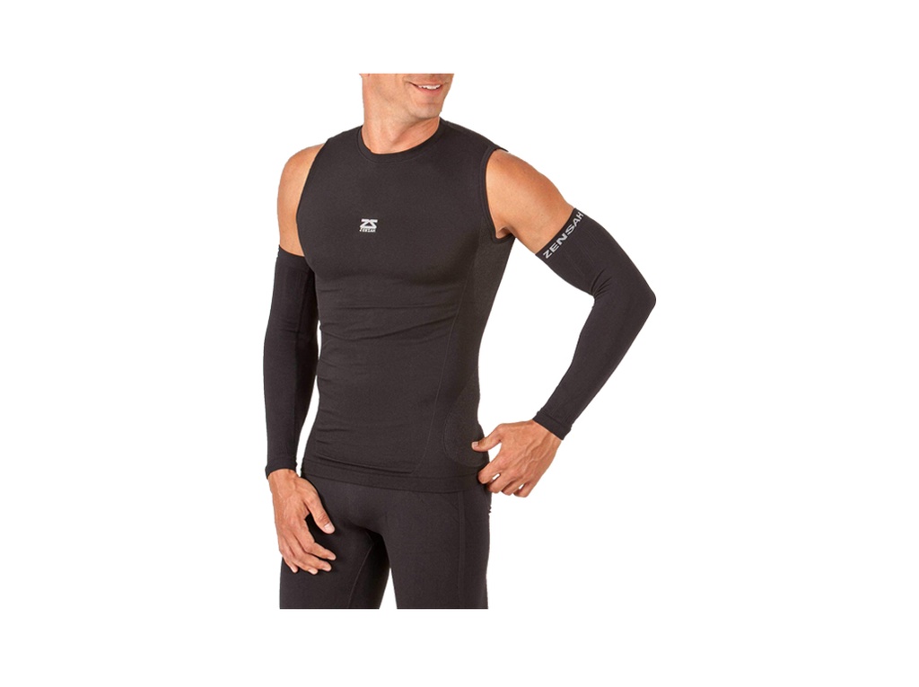 Zensah Compression Arm Sleeve Black