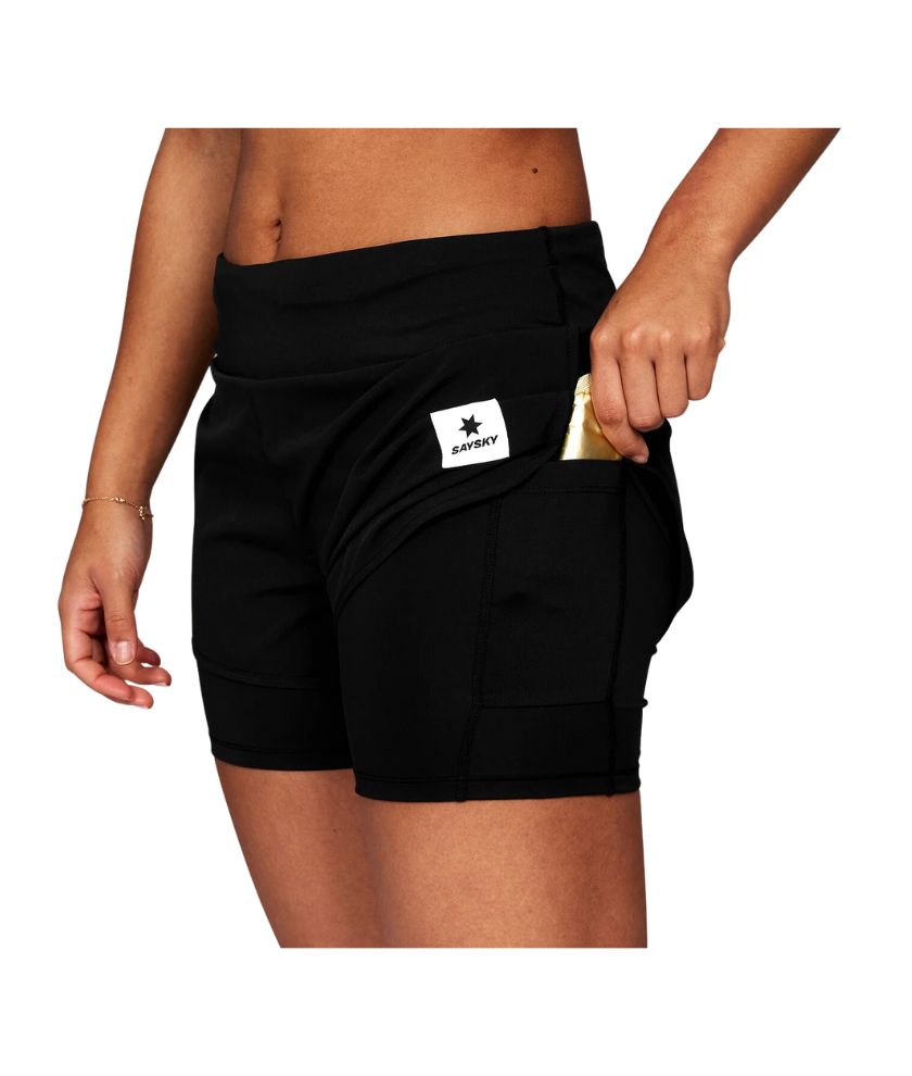 W Pace 2 in 1 Shorts 3&quot;