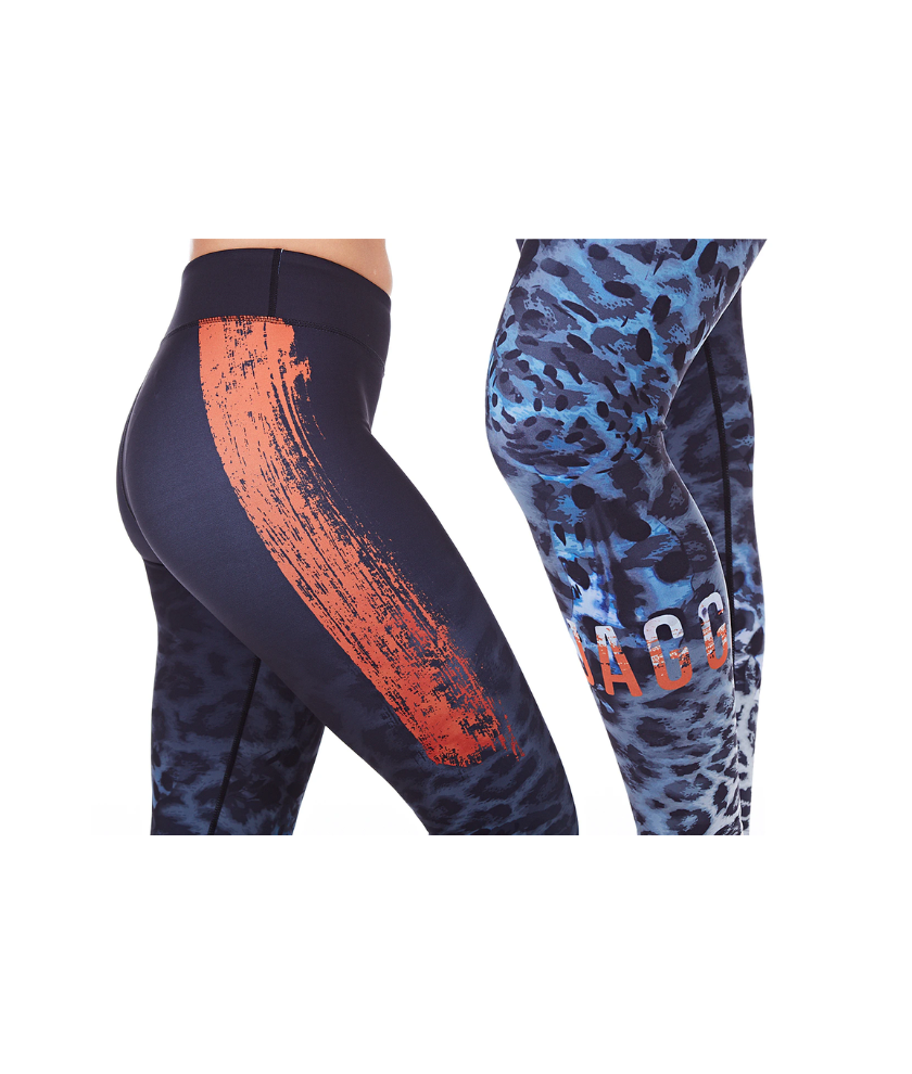 JAGGAD LEGGINGS WOMENS CROUCHING TIGER 7/8 S FRB140LEO-S