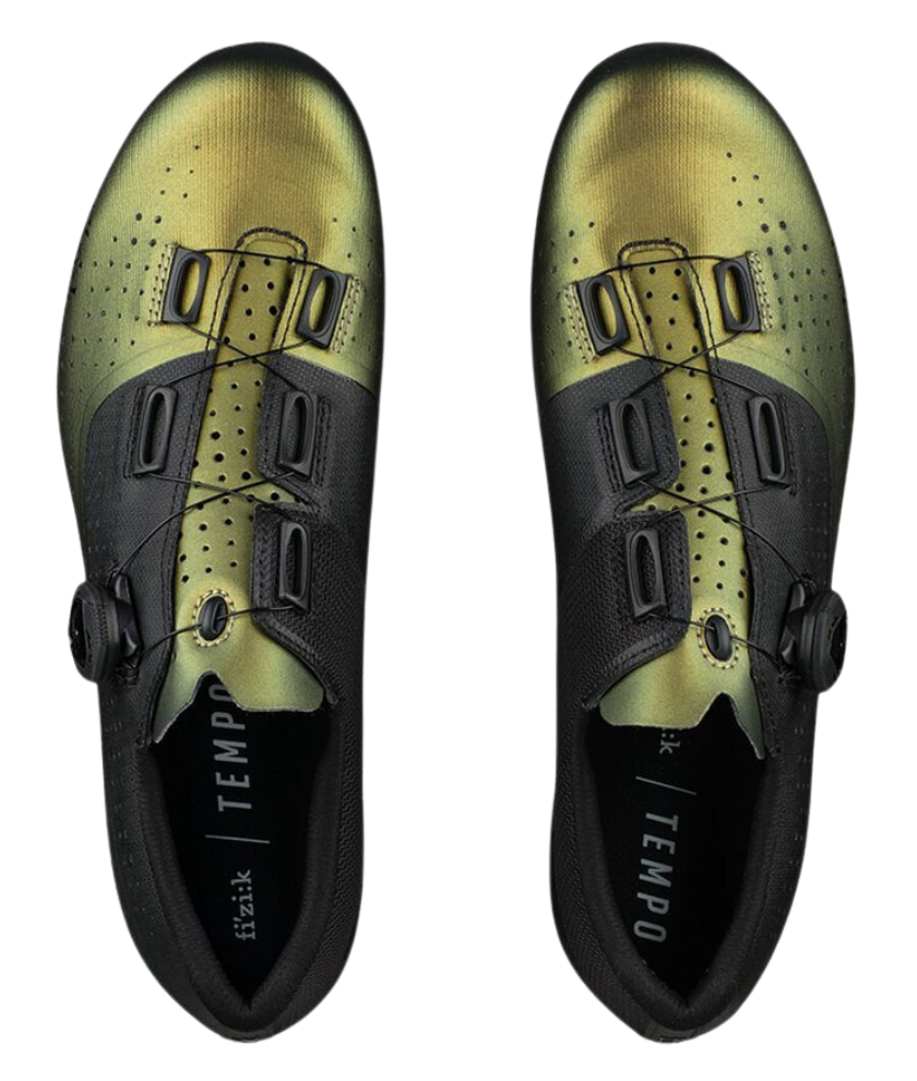 Tempo Overcurve R4 Iridescent Wide Beetle/Black Cycling Shoes