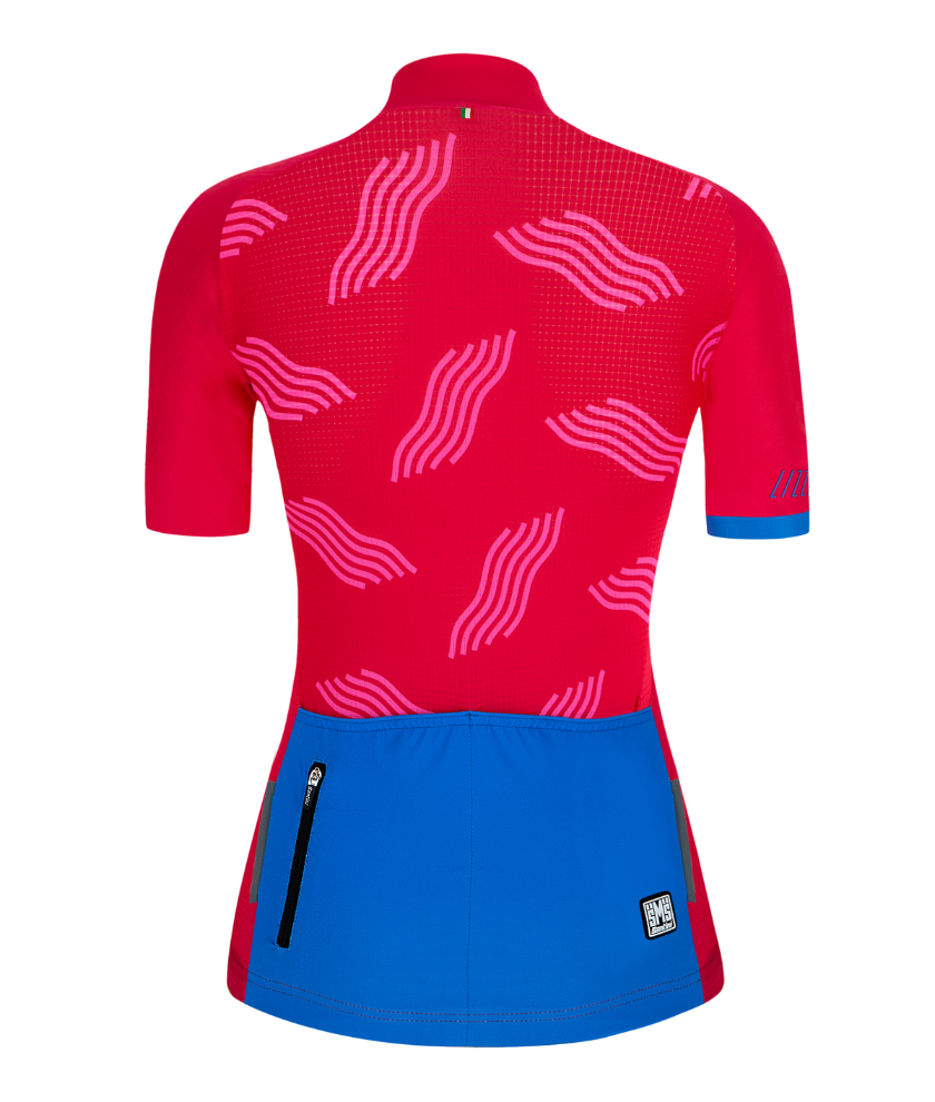 SANTINI 0S TONO DUNE S/S JERSEY FOR LADY ROSA/CAMELIA SIZE M (0S940L75TONODUNE)