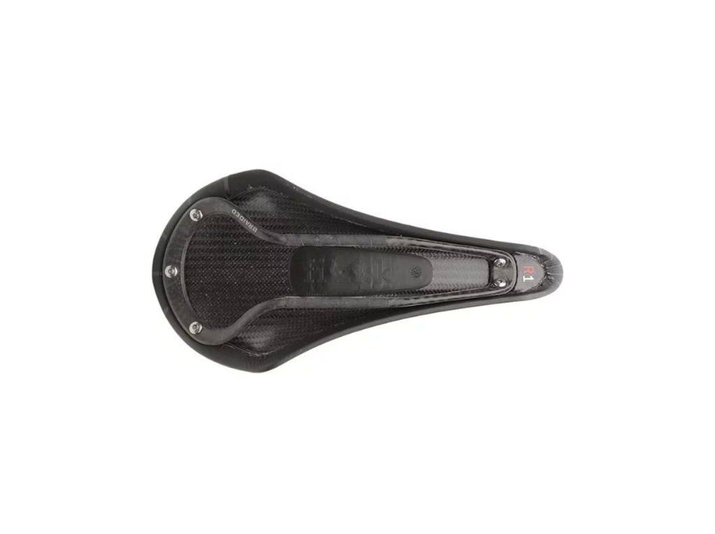 Volta R1 Carbon Braided Black Saddle