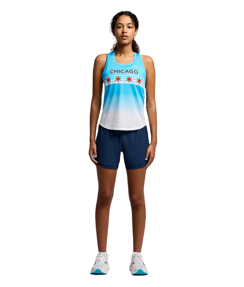 Women's Stopwatch Graphic Singlet