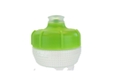 Retro Bottle Clear/Green 600ml