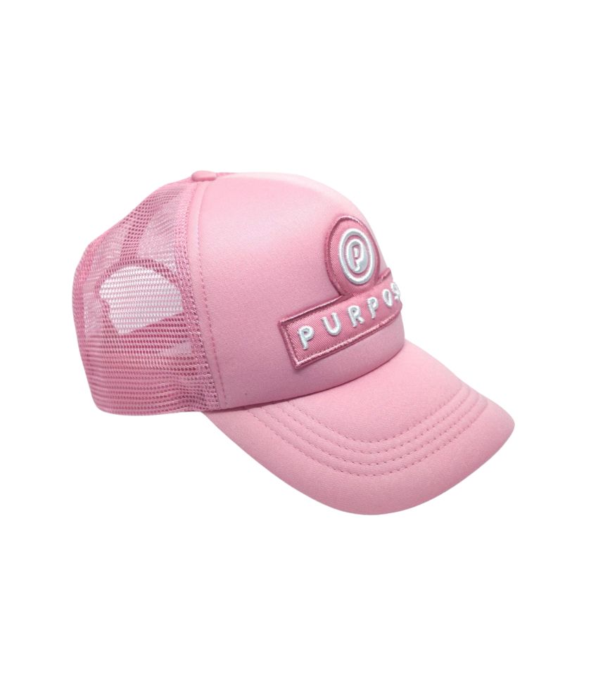 Running Trucker Cap Pink