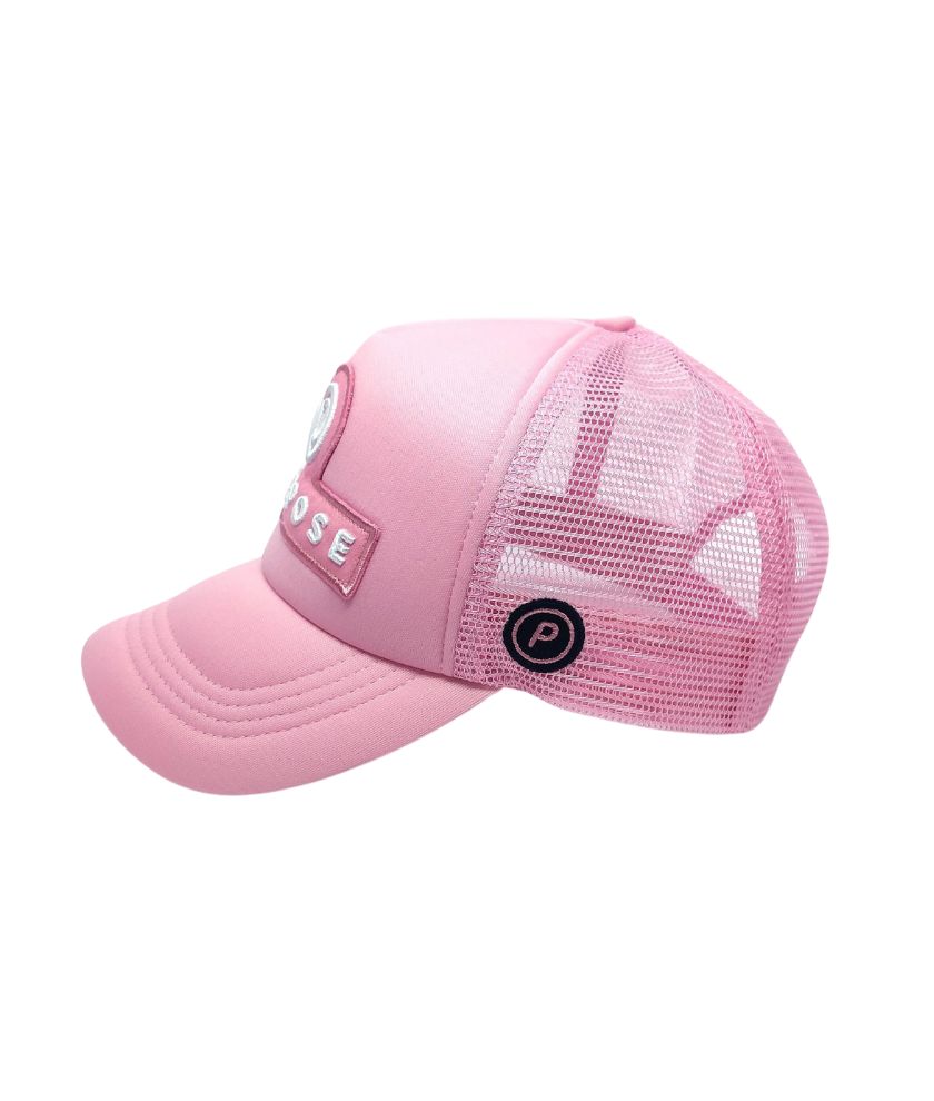 Running Trucker Cap Pink