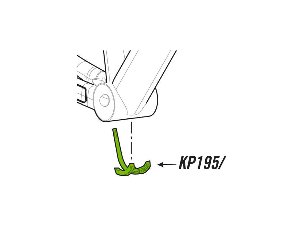 Supersix Evo Bottom Bracket Cable Guide KP195