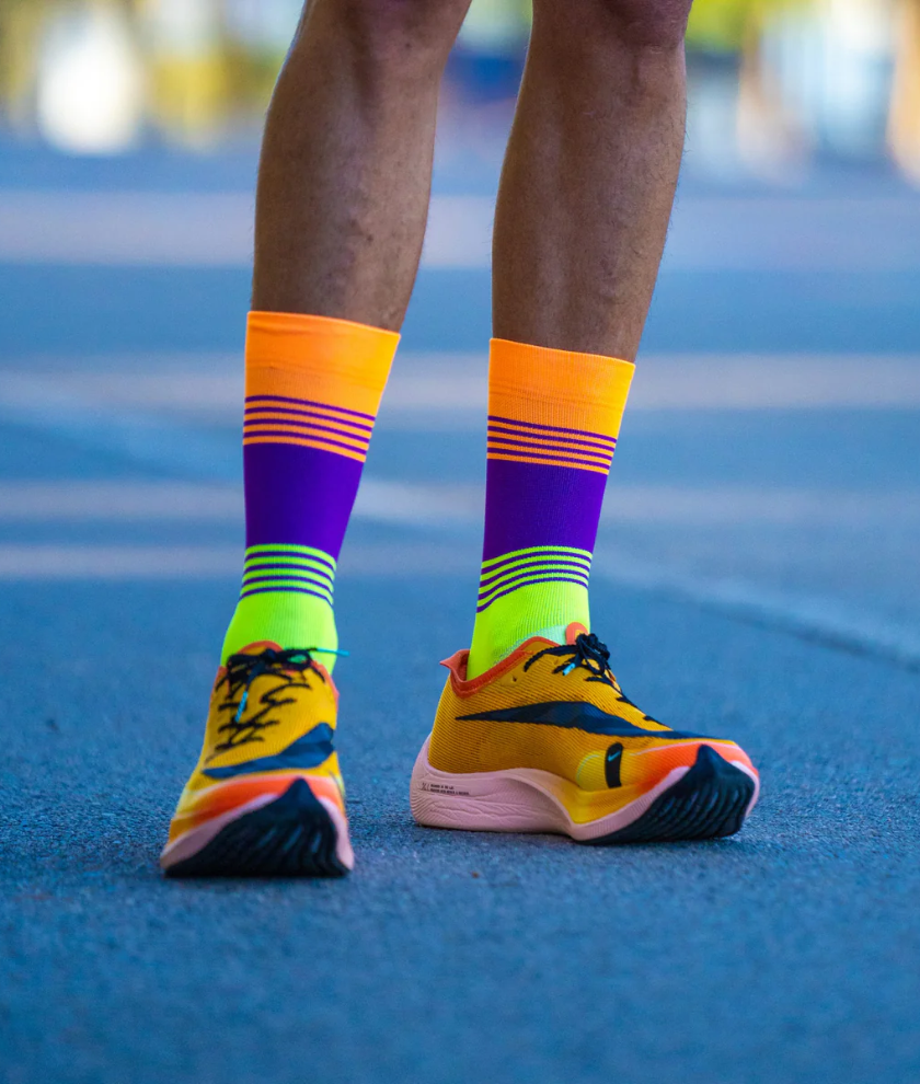 Running Socks Fartlek Orange