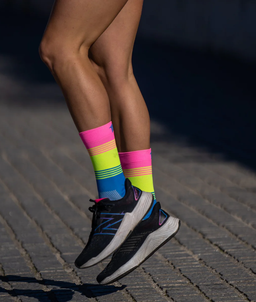 Running Socks Fartlek Pink