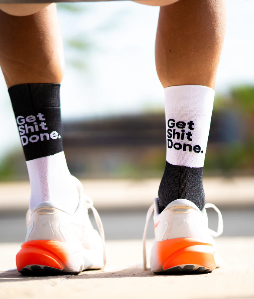 Running Socks Get Shit Done