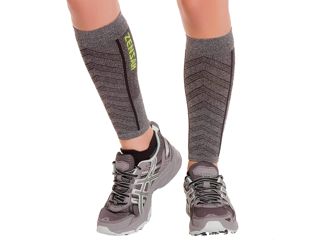 FEATHERWEIGHT COMPRESSION LEG SLEEVES HEATHER