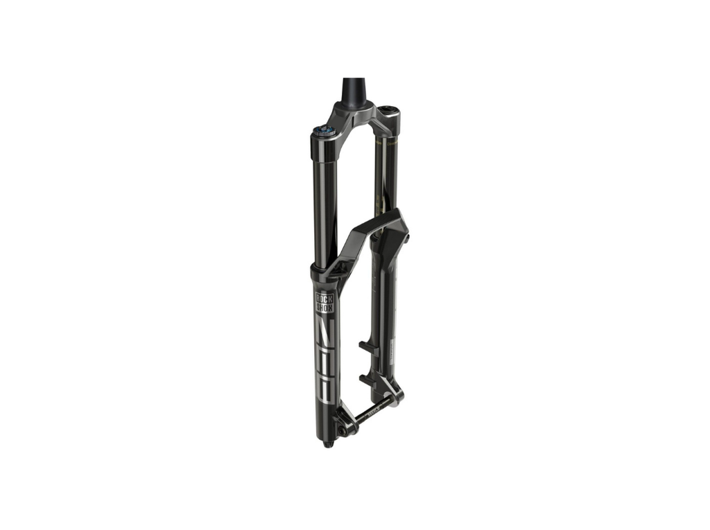 FORK ZEB ULTIMATE CHARGER 2.1 RC2 - CROWN 27.5&quot; BOOST™ 15x110 170MM BLACK ALUM STR TPR 44OFFSET DEBONAIR (INCLUDES ZIPTIE FENDER,2 BTM TOKENS, STAR NUT &amp; MAXLE STEALTH) A1