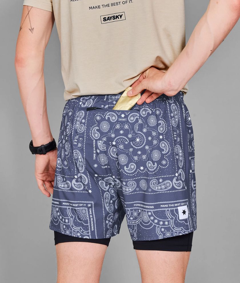 Paisley Pace 2 In 1 Shorts 5&quot;