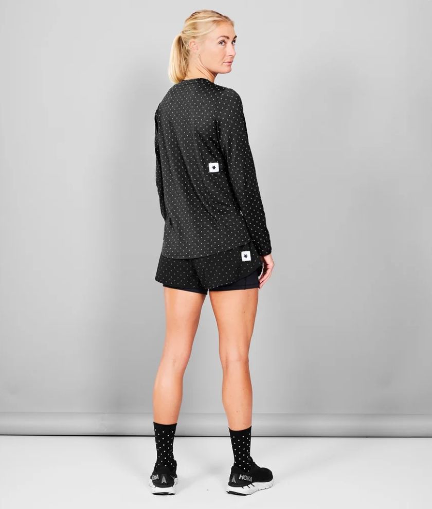 W Reflective Polka Pace Long sleeve