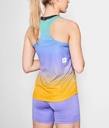 W Dip Dye Flow Singlet