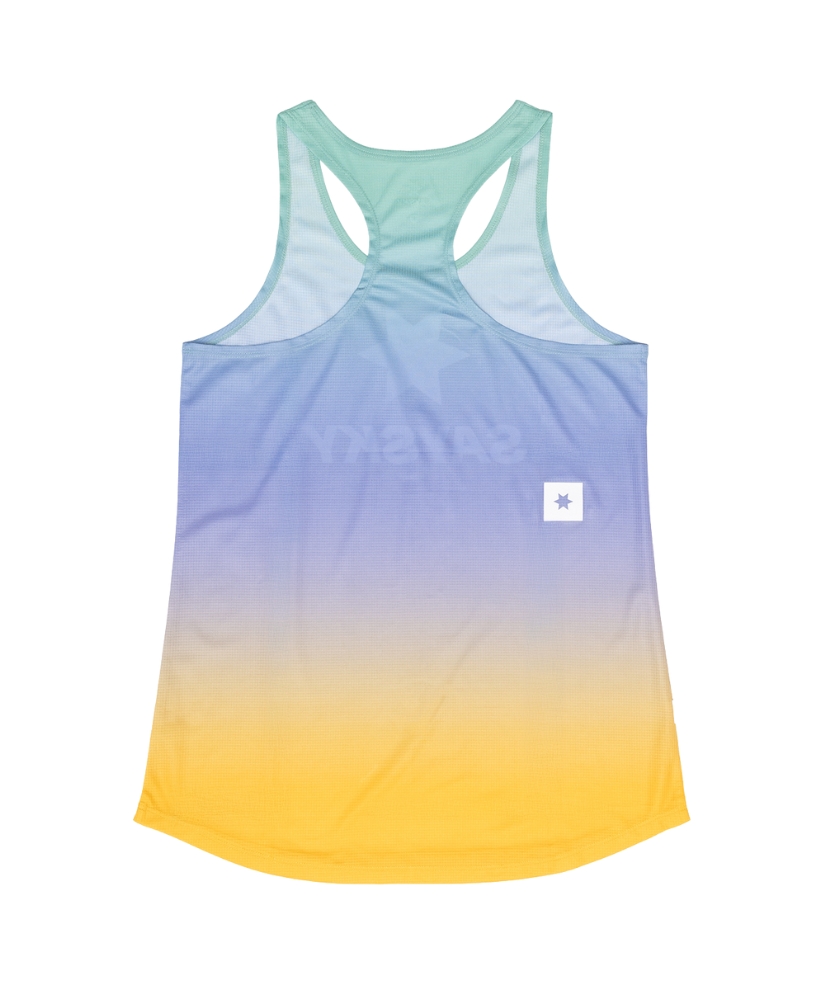 W Dip Dye Flow Singlet
