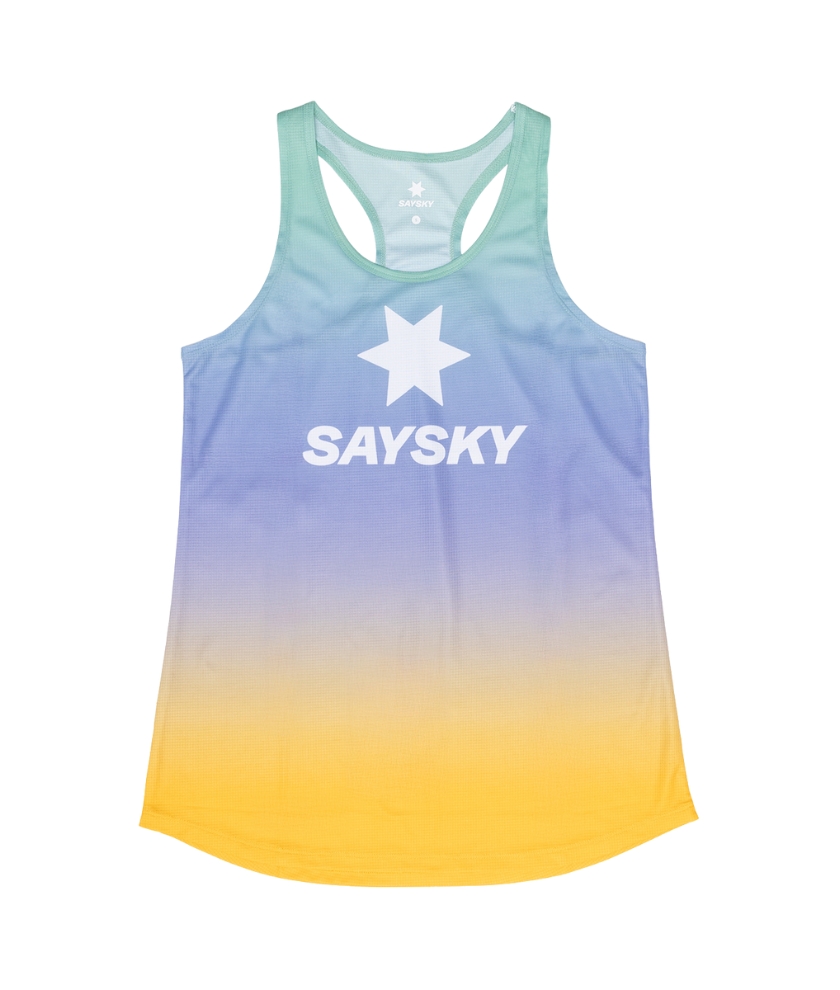 W Dip Dye Flow Singlet