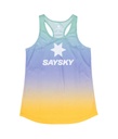 W Dip Dye Flow Singlet