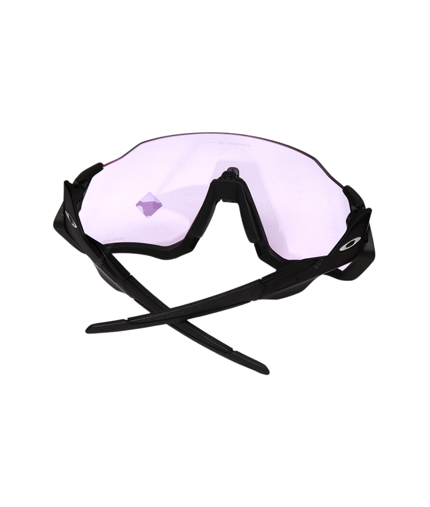 Flight Jacket Polished Black W/Prizm Low Light Sunglasses