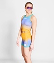 W Drip Dye Combat Crop Top