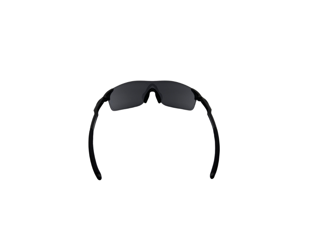 (A) Evzero Pitch Frame Polished Black W/Black Iridium Lens 3n