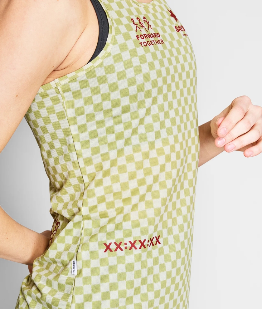 W Checker Combat Singlet