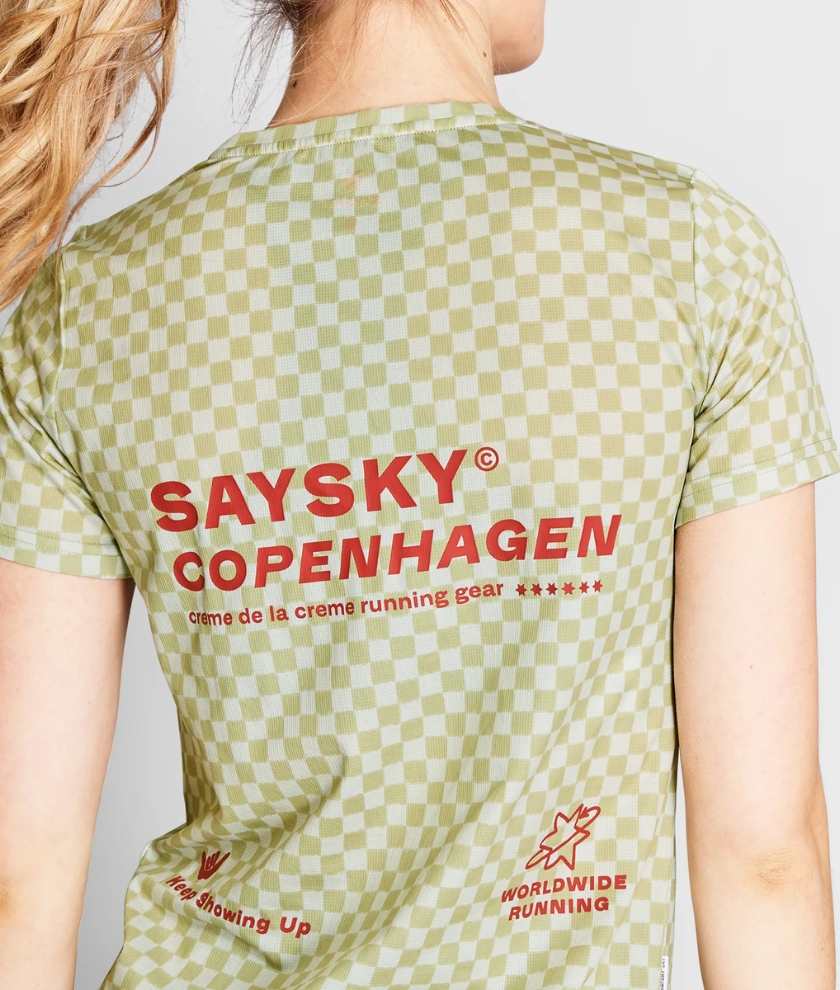 W Checker Combat T-Shirt