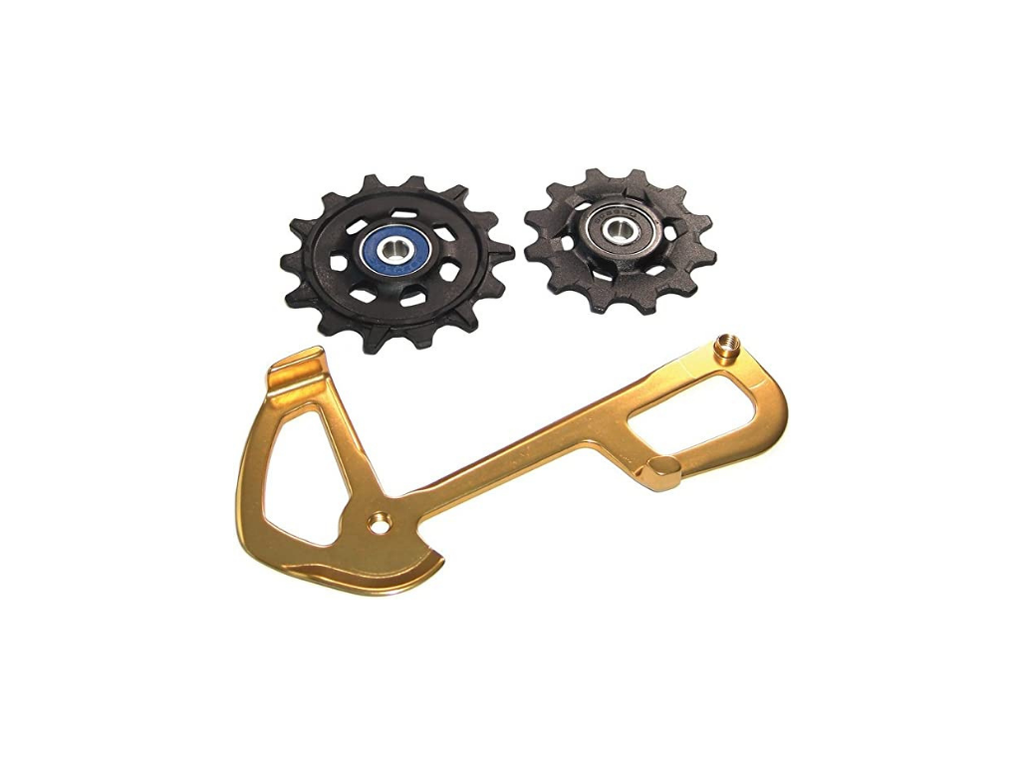 XX1 Eagle Pulleys And Gold Inner Cage Rear Derailleur