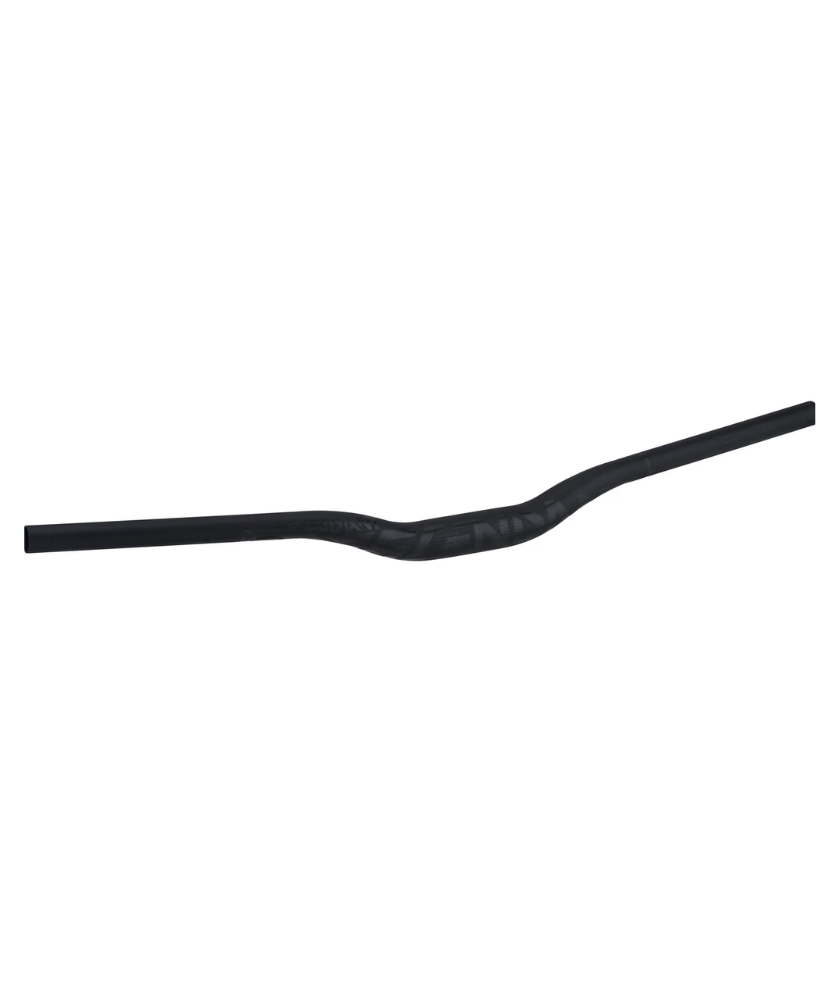 Handlebar Descendant Riser 35mm Clamp, 760mm Width, 25mm Rise, Black/Black