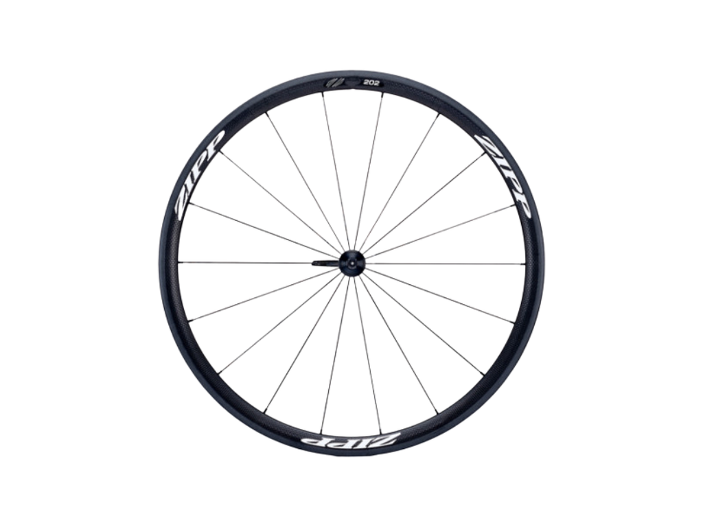 Zipp Wheelset 202 Tubular Front 18 Spokes White Decal