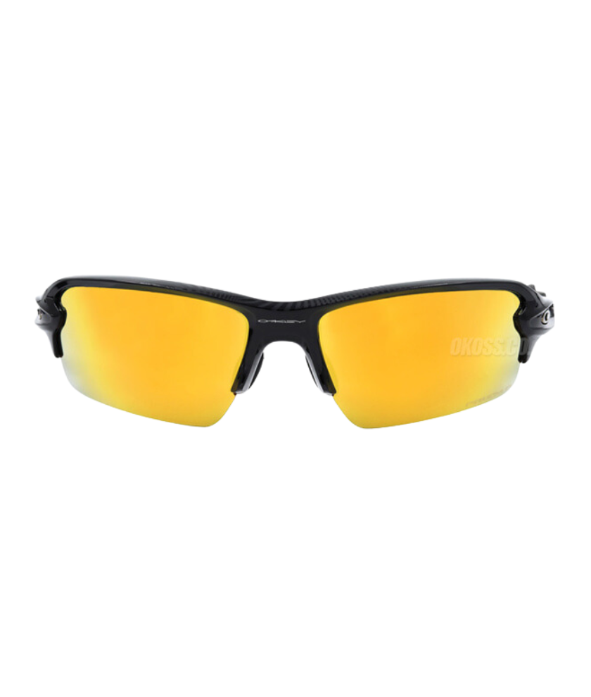 Polarized Sunglasses With Gold Lenses &amp; Black Frame