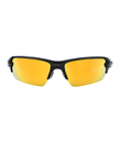 Polarized Sunglasses With Gold Lenses &amp; Black Frame
